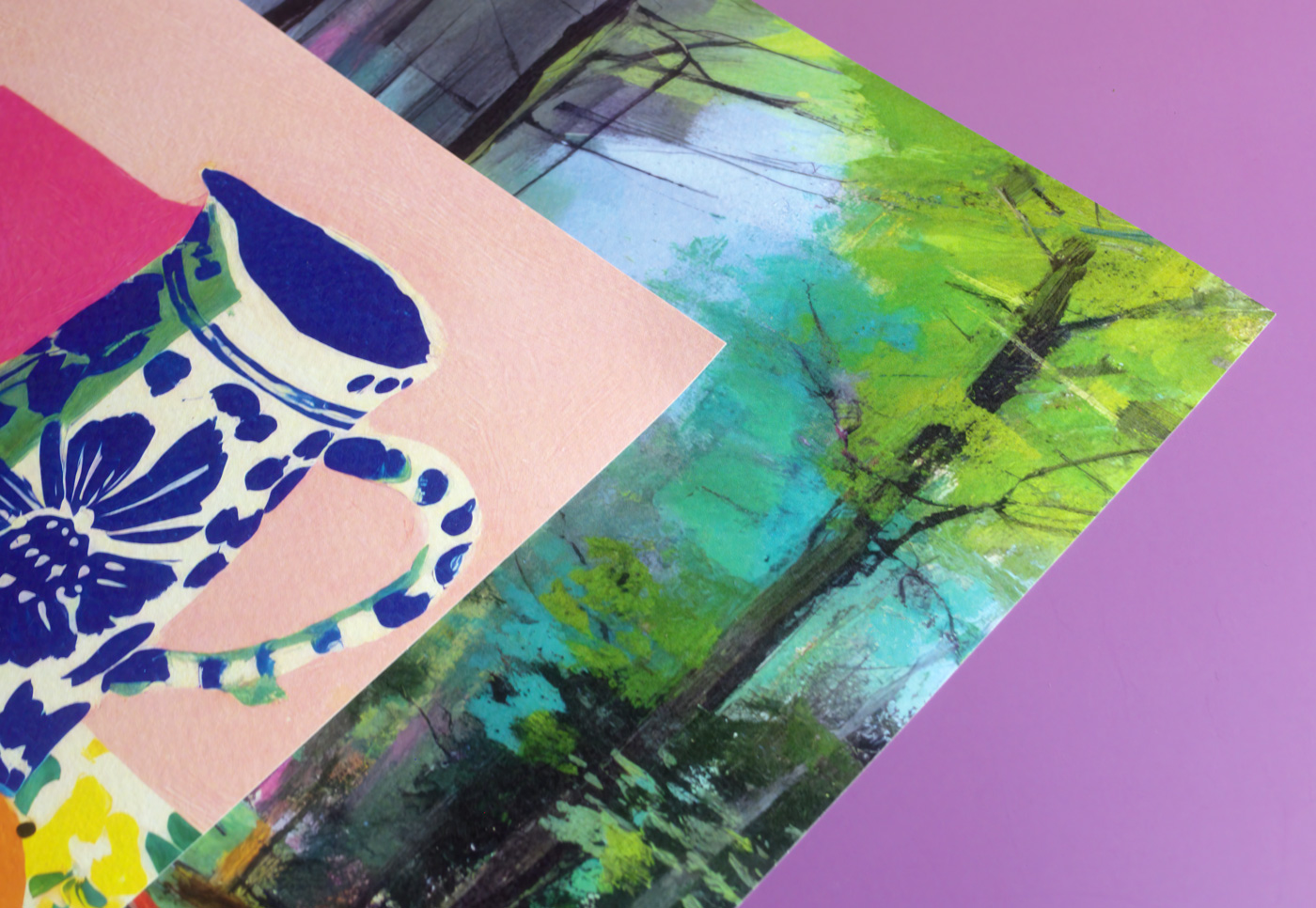 Art prints on premium FSC-certified card stock