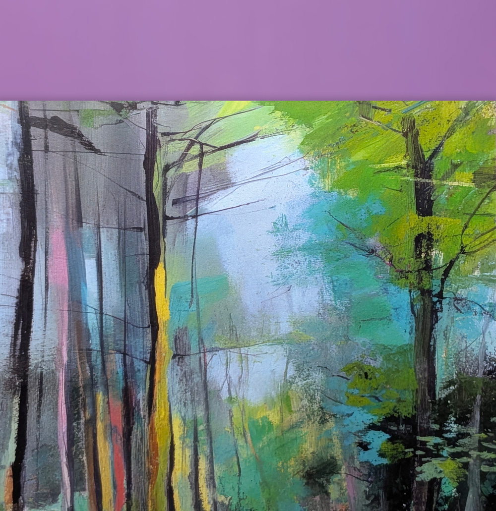 Art print on Recycled 350gsm with natural texture