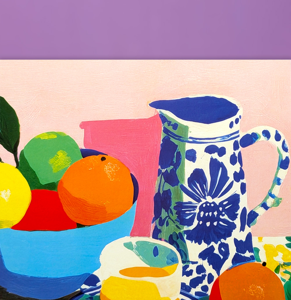 Art print on Ultra White 300gsm satin finish card stock