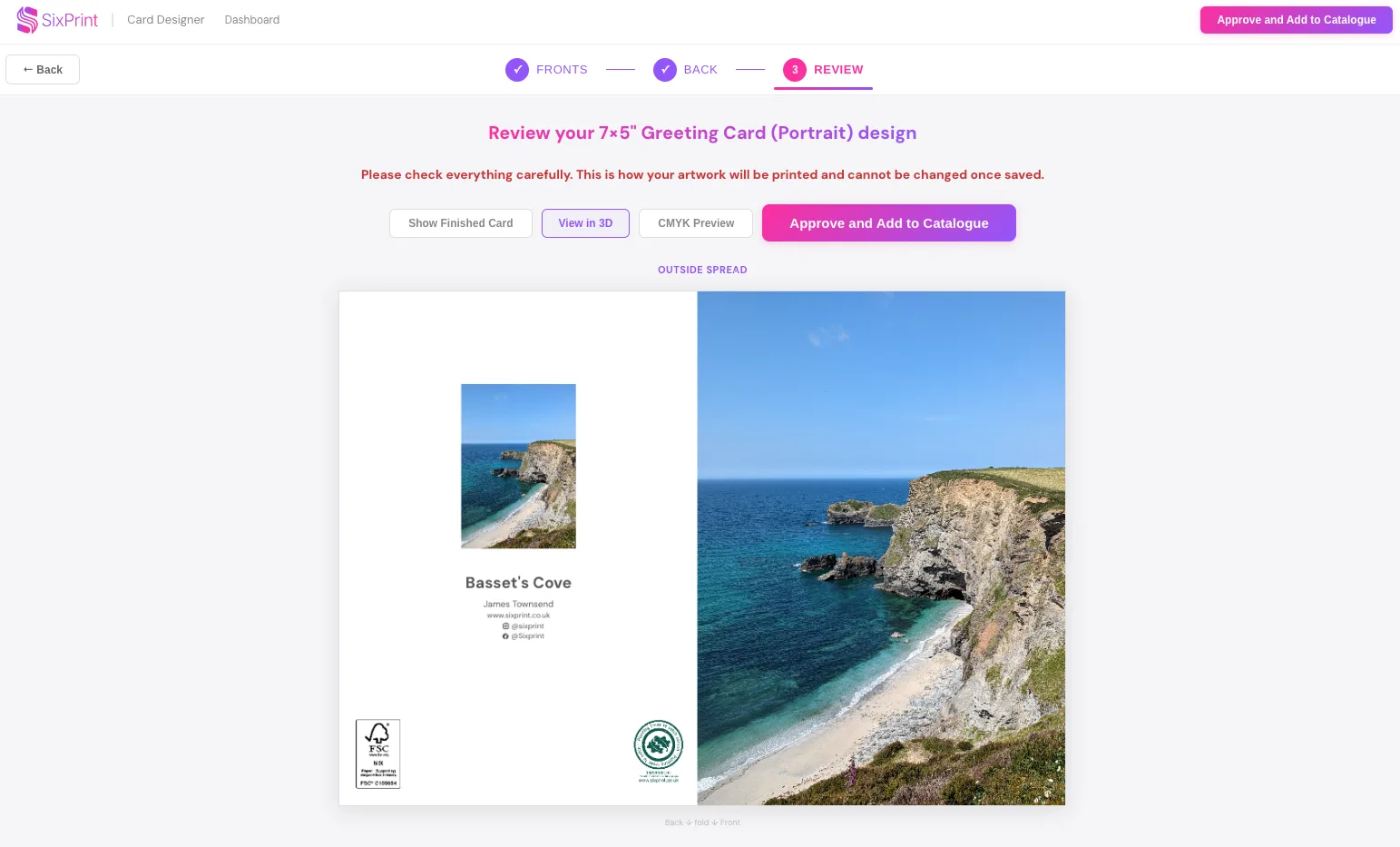 How to add FSC® certification to your greeting cards